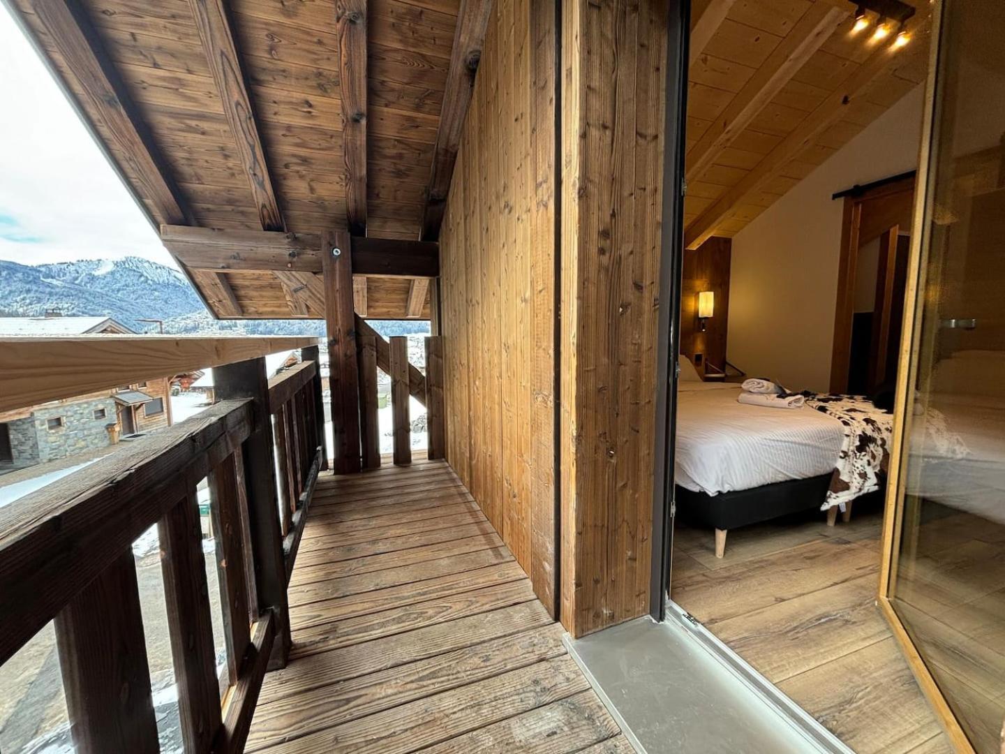 Chalets, Les Crozats Montriond Exterior foto