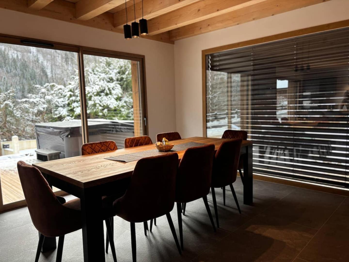 Chalets, Les Crozats Montriond Exterior foto