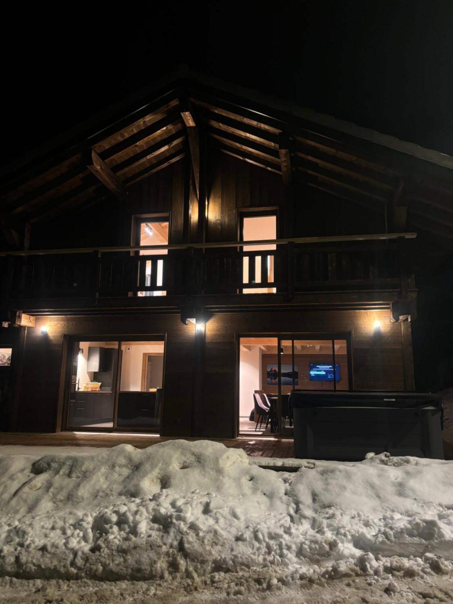 Chalets, Les Crozats Montriond Exterior foto