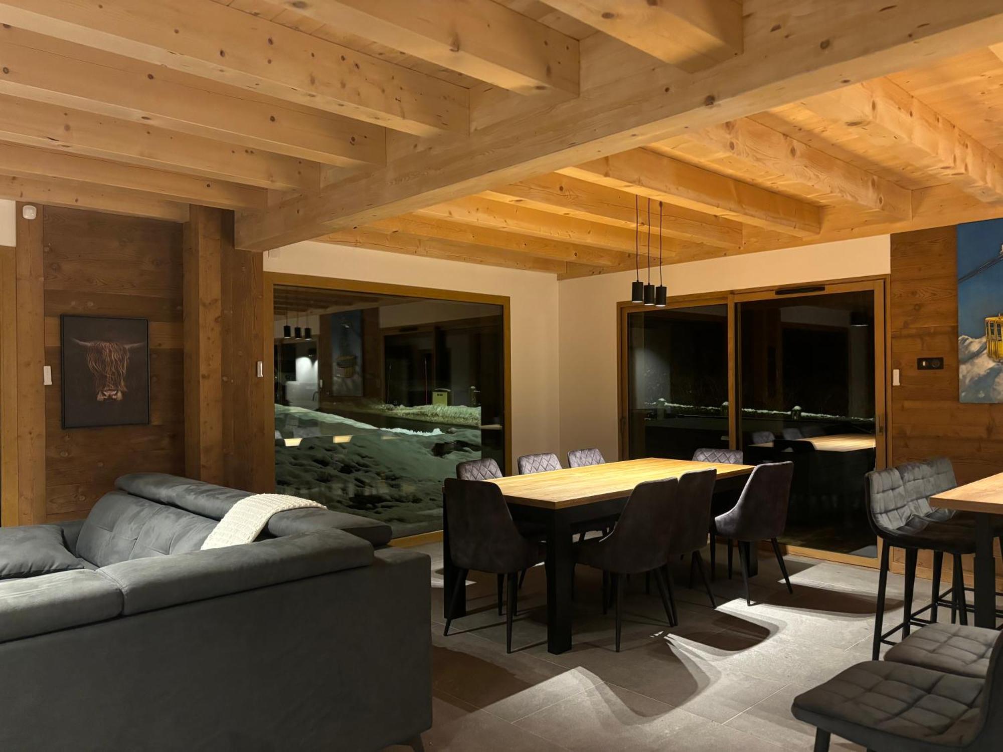 Chalets, Les Crozats Montriond Exterior foto