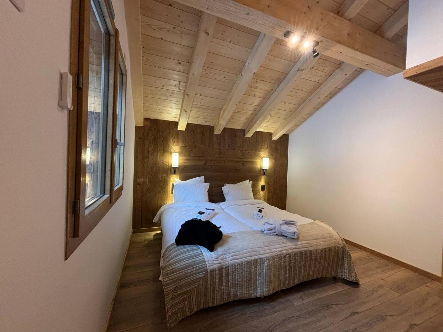 Chalets, Les Crozats Montriond Exterior foto